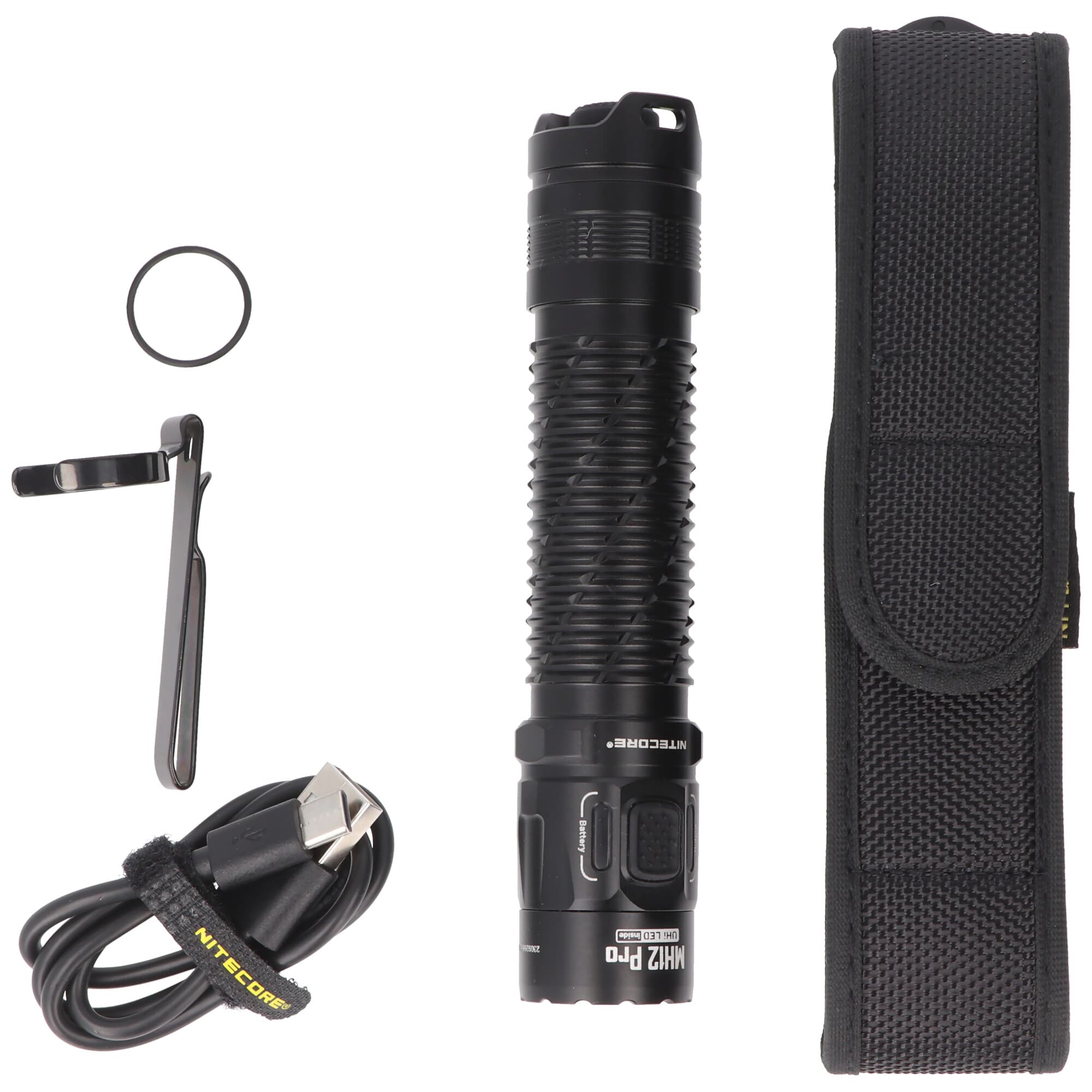 Nitecore MH12 Pro lampe de poche LED 5300mAh Li-ion 3300 lumens UHi 40 LED portée de faisceau 505m