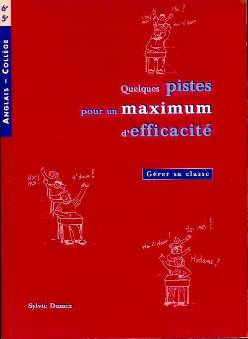 Quelques pistes pour un maximum d'efficacite - Sylvie Dumez