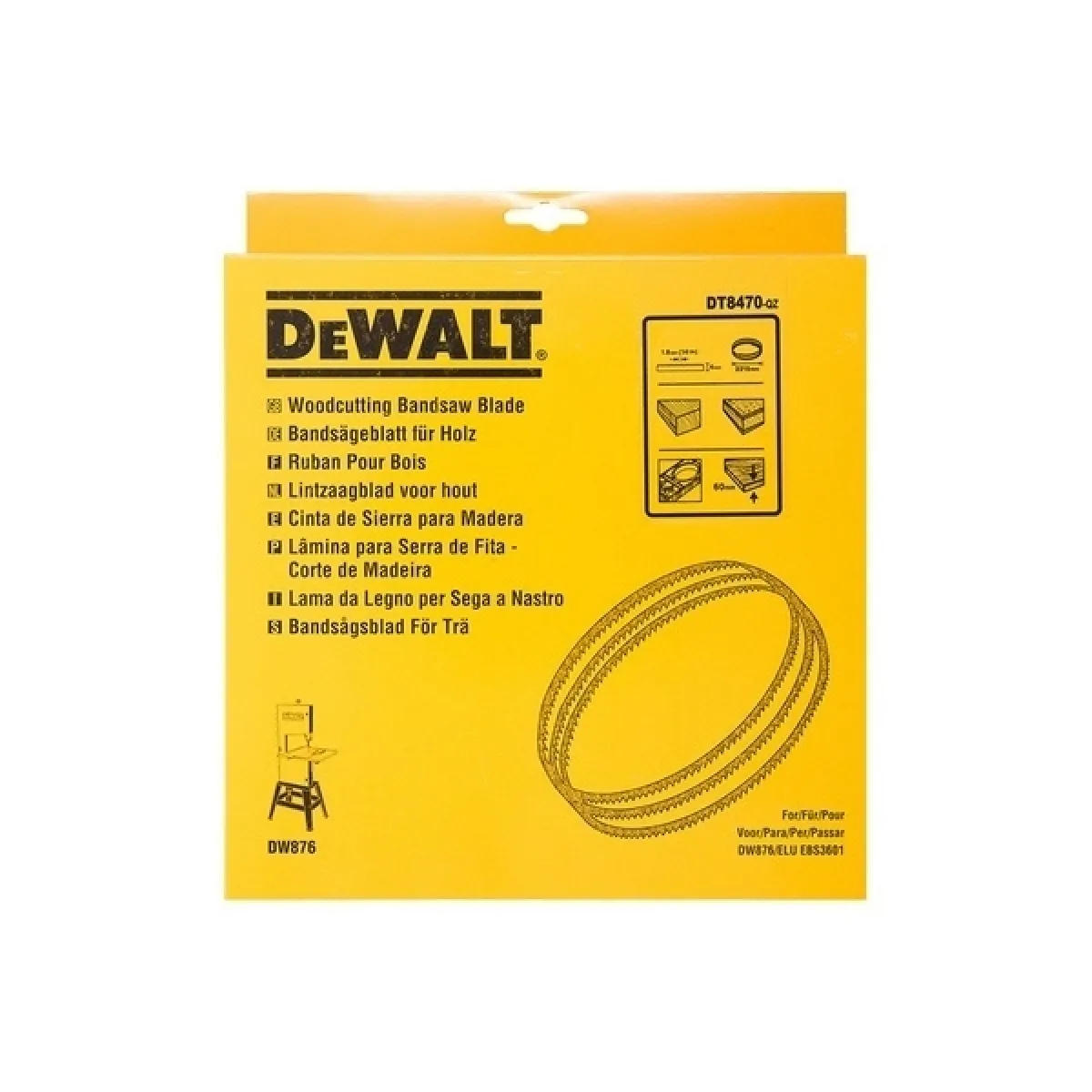 Dewalt accessoire de sciage DW876