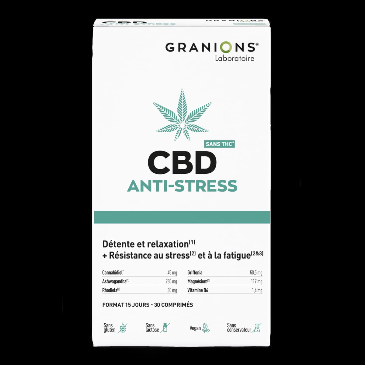 Comprimés CBD Anti-stress