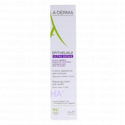 A-DERMA Epitheliale A.H ultra repair - Crème réparatrice tube 40ml